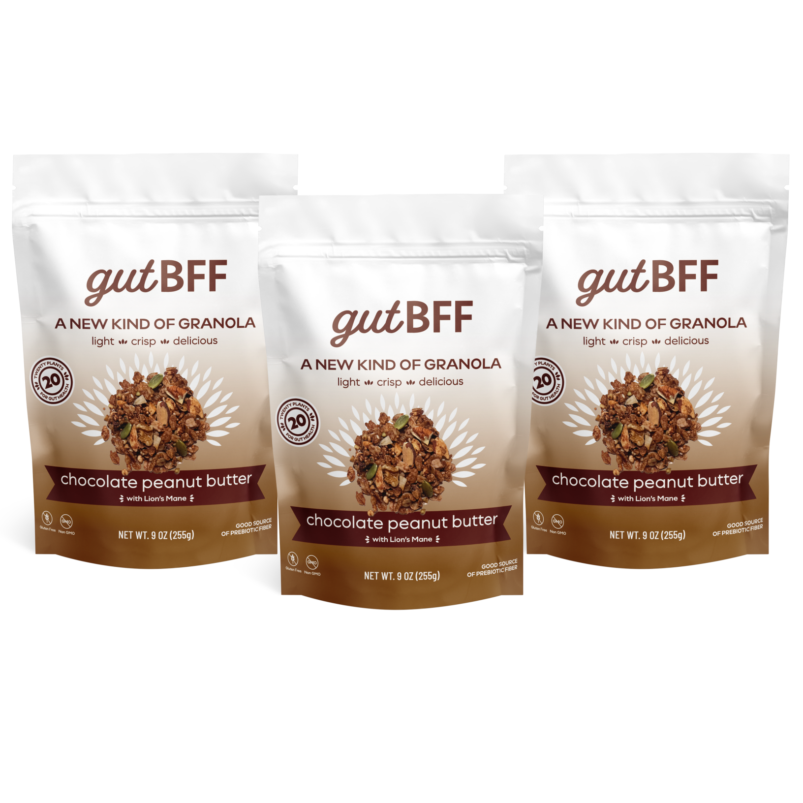 Chocolate Peanut Butter Granola, 9oz