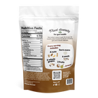 gutBFF Chocolate Peanut Butter superfood granola back of package