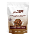 gutBFF Chocolate Peanut Butter prebiotic granola with functional mushrooms front of package.