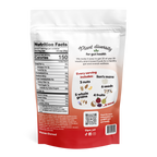 gutBFF Cinnamon Apple Raisin granola with 20 plant-based ingredients back of package